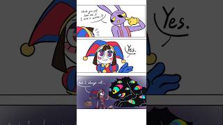 She Will Always Love Him!?😳Jax x Pomni❤️The Amazing Digital Circus Comic Dub