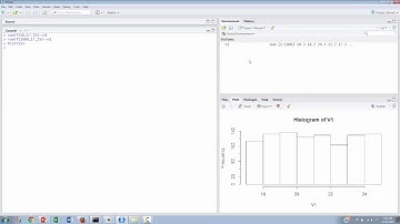 Random Numbers & Histograms in R Studio