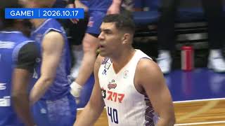 ハイライト｜2勝！トライフープ岡山 vs ファイティングイーグルス名古屋