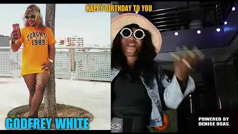 LADY SANDOKA BIRTHDAY WISHES TO GODFREY WHITE