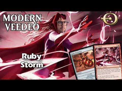 MTG/ルビーストーム/Ruby Storm/全てFoil/英語/×75枚デッキ Hex Magic is crazy! Ruby Storm is now best deck in Modern! | MTGO
