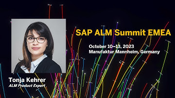SAP ALM Summit EMEA 2023: Solution Transformation Consultant Training