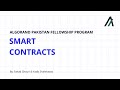 Algorand Pakistan Fellowship Program - Smart Contracts