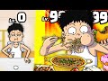 EATING MAX LEVEL FOOD in Food Fighter Clicker