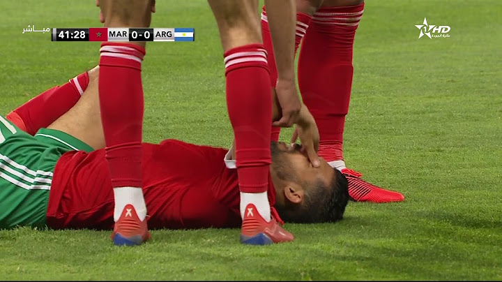مبارة عنيفة بين المنتخب المغرب والأرجنتين