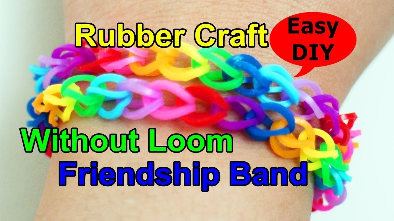 5 Minutes DIY Make Rubber Band Bracelets with Your Foot Fingers YouTube