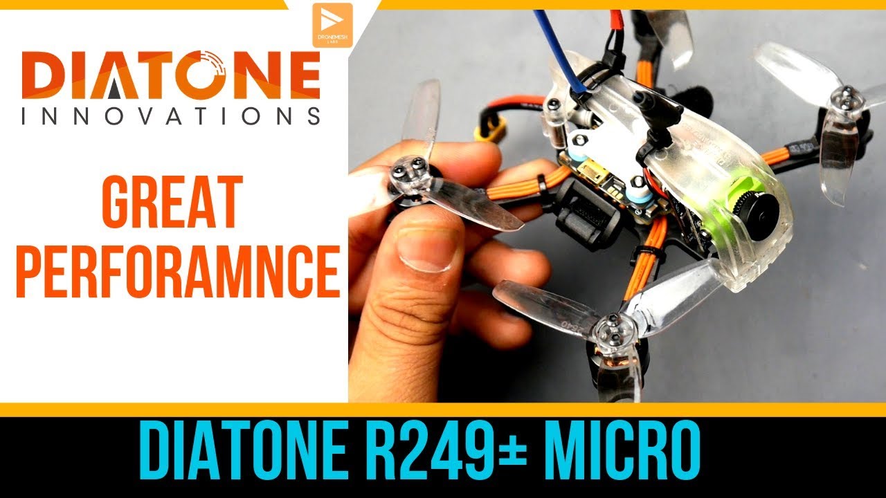 Diatone 2019 GT R249+ Micro Racing Drone // Review - YouTube
