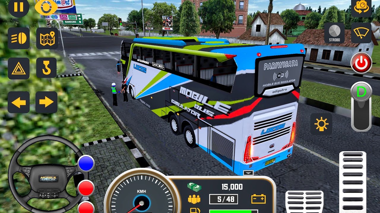 Police Caught Public Bus Transporter - Mobile Bus Simulator - Bus Game ...