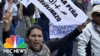 Steep Gas Price Hike Sparks Angry Protests In Mexico | NBC News