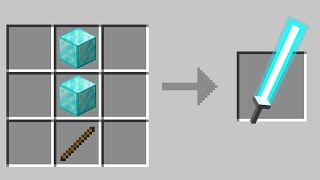 COMO FAZER UMA ESPADA LASER no MINECRAFT ! (DE VERDADE)