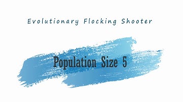 Evolutionary Flocking Shooter: Navigating the Future with Autonomous Bots