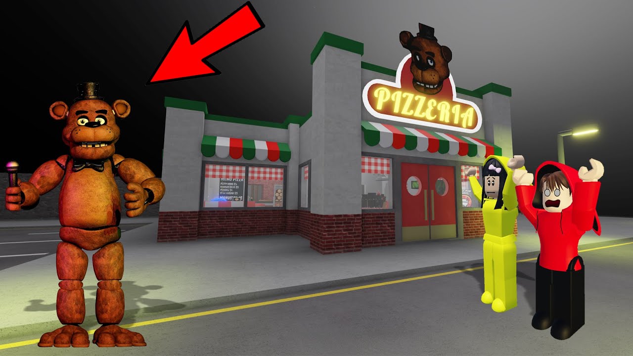 Yuta, Mio Dan Baby Celine Dikejar Freddy Fazbear || ROBLOX