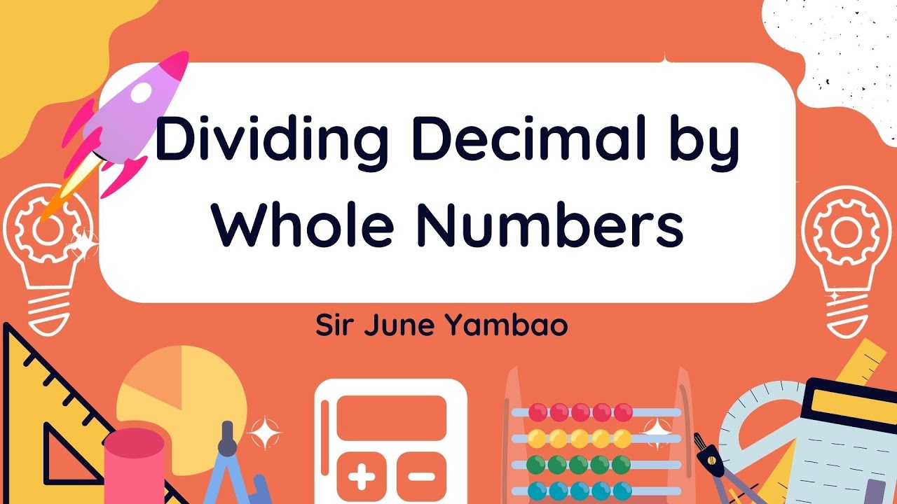 Lesson 21 Dividing Decimals By Whole Numbers YouTube Lesson 21 Dividing Decimals By Whole Numbers YouTube