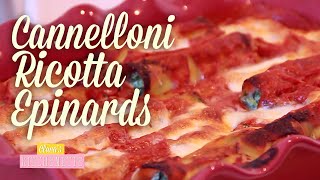 Cannelloni Ricotta Epinards - Clara's Kitchenette - Episode 48