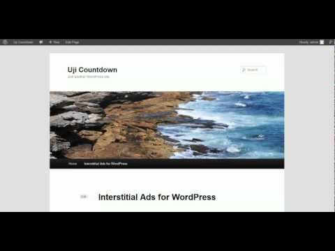Interstitial Ads for WordPress