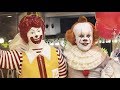 Pennywise visits McDonalds! (ASMR Mukbang Challenge)