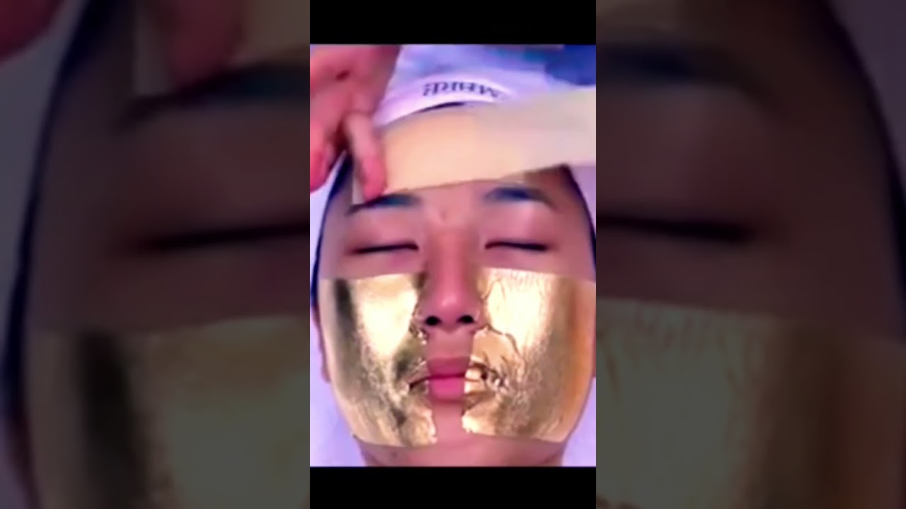 24K Gold facial mask