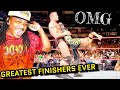 THIS WAS LEGENDARY!!!..| WWE Best 100 Finishers Of All Time Reaction!