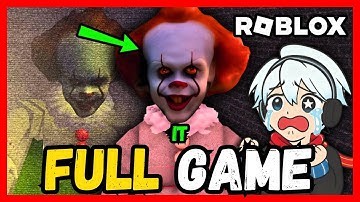 IT FULL GAME Walkthrough & ALL Endings - ROBLOX [4K60FPS]