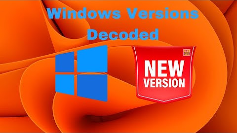 Structure of Windows Versions Major Minor Build Rev | How about Windows 12 Build version?