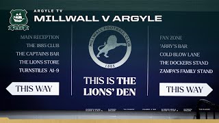 Millwall vs Argyle  -  Pre Match Show