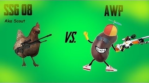 Scout v Awp Accuracy test: Scoped and noscope (scout training side by side)