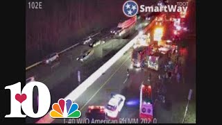 Police: Several people die in plane crash near I-40 in Middle Tennessee Monday evening