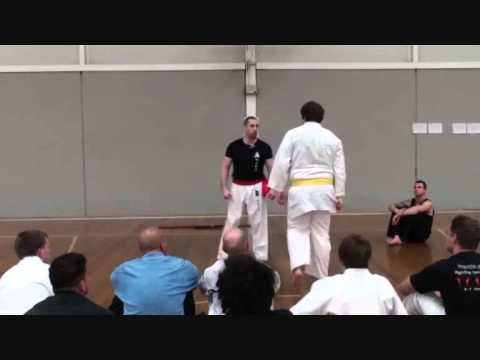 Wing Chun Bing Fa principles demonstrated by Sifu Julian de Boers at Fight for Life.