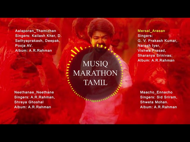 MERSAL (Tamil) - Full Album - Mp3 songs | Vijay, Samantha| A.R.Rahman | Atlee class=