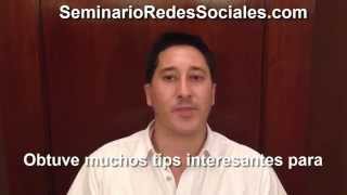 Giancarlo Gazzola comenta sobre el curso de Redes Sociales de Jose Espana