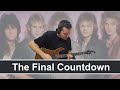 Europe  the final countdown  electric guitar solo cover by marco bitencourt