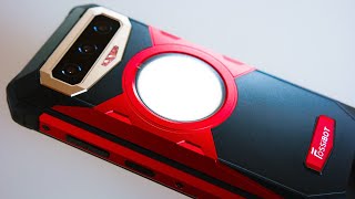 Un OJO de metal con 300 LEDs, visión nocturna y 16.500mAh – FOSSiBOT F102