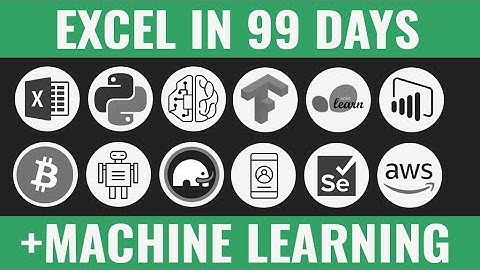 Best of Kickstarter 💡 “Excel in 99 Days” Complete Online Course