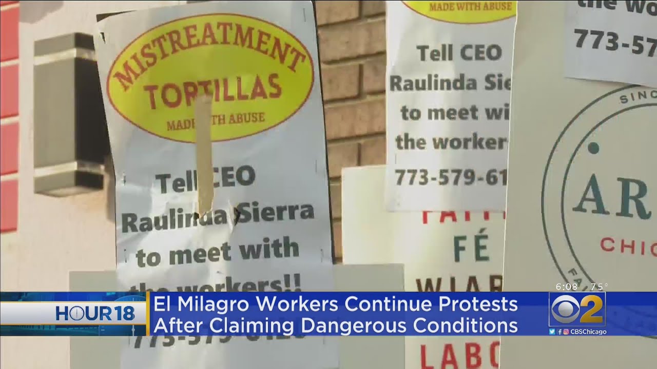El Milagro Workers Protest, Now Claim Intimidation Tactics Are Being Used