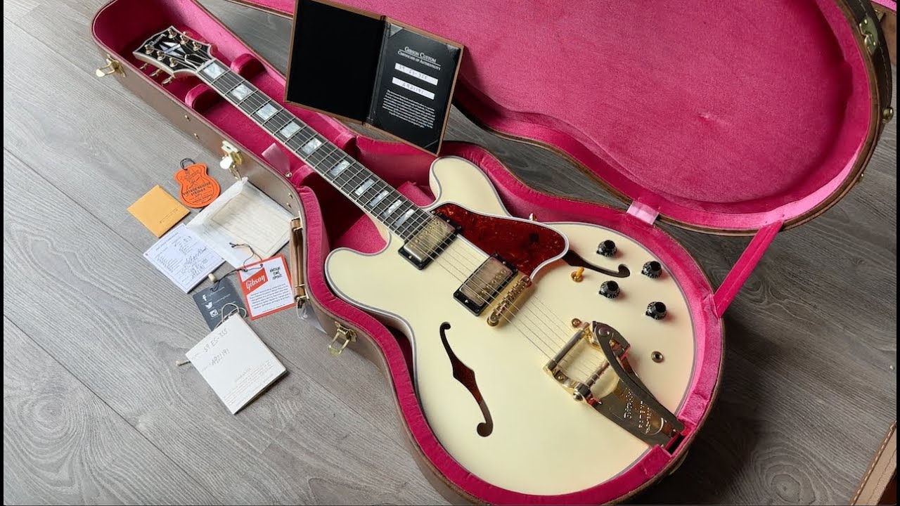 This Weeks Arrivals Gibson ES 355 White Gibson Fender Custom Shop this-weeks-arrivals-gibson-es-355-white-gibson-fender-custom-shop