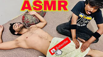 ASMR Foot & Leg Massage with Oil | Ticklish Foot Care & Relaxation