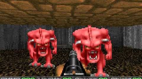 Doom 0.3 alpha - E1M1 (early E2M7)