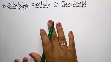 Data Types in Javascript | JS | Lec-04 | Bhanu Priya