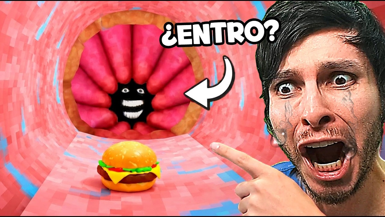 SOY una HAMBURGUESA y TENGO QUE SALIR de AQUÍ...