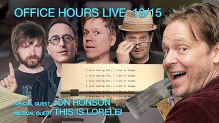 WE ARE LIVE with Jon Ronson and This Is Lorelei!!!