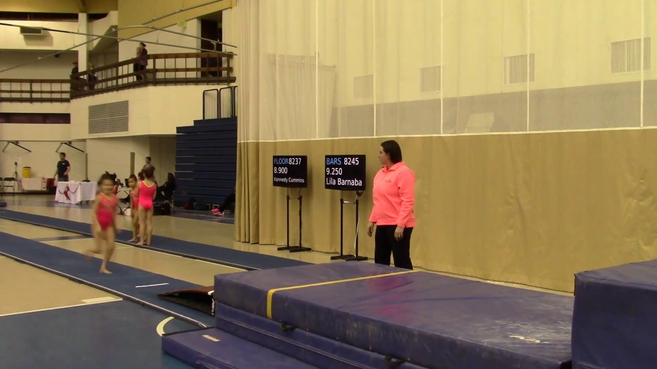 Level 2 Gymnastics Vault 2 BCG Valentine Invitational Session 8