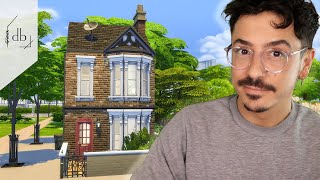 Building a TINY BRITISH VICTORIAN | The Sims 4