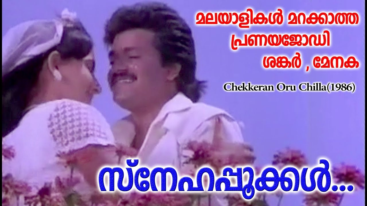 Snehapookkal   Chekkaeran Oru Chilla 1986  Evergreen Malayalam Film Songs