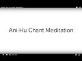 Msia  ani hu chant meditation