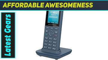 Grandstream WP826: The Ultimate Cordless WiFi IP Phone for Modern Business