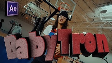 create 3D Title for Music Videos in After Effects!