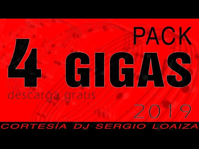 Pack 4 GIGAS DE MÚSICA Variada Gratis 2019 - YouTube