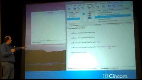 Cincom® ObjectStudio®: New Native GUI Implementation Preview by Dirk Verleysen and Andreas Hiltner