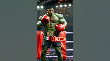 COUNTRIES AS HULKS 💀 #countries #midjourney #midjourneyai #aiart