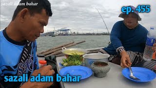 Menjaring udang dan terus masak hasil ep.455